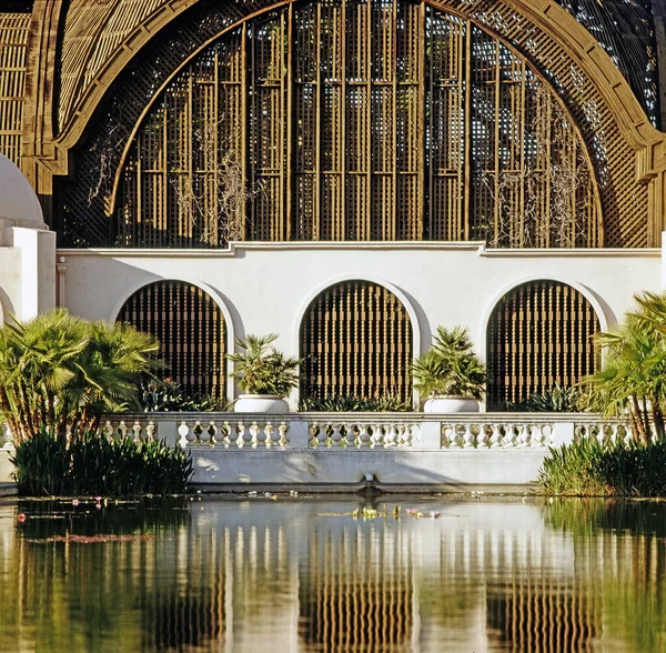 Edificio Botánico Balboa Park San Diego — Foto de Stock