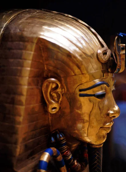 Tutanchamuns Totenmaske Ägypten — Stockfoto