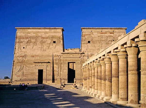 Chrám Fílé Egyptě — Stock fotografie