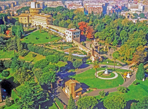 Сады Ватикана Риме Италия — стоковое фото