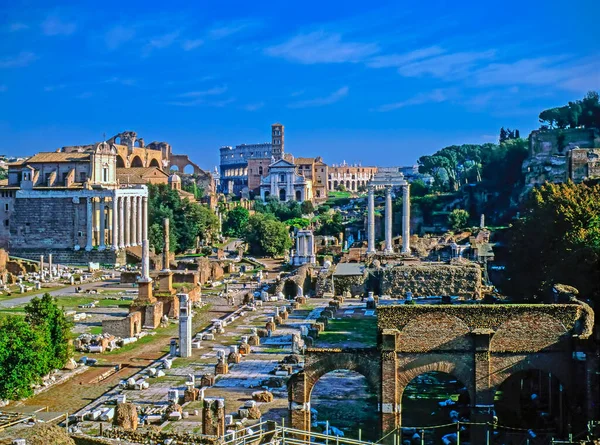 Fórum Romanum Roma Itália — Fotografia de Stock