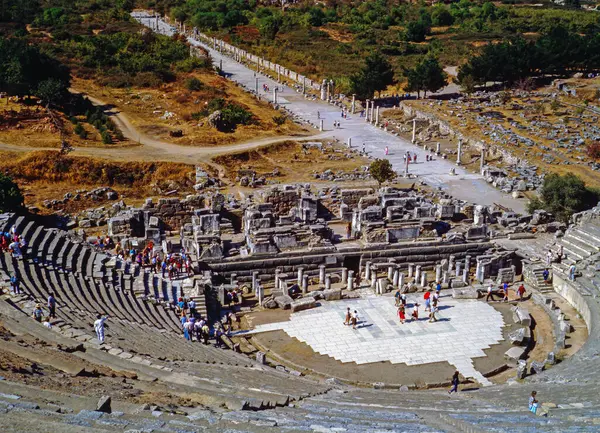 Great Theatre Ephesus Turkey — Stock Photo, Image