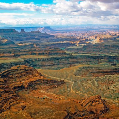 Canyonlands Utah görünümünü