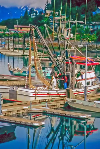 Hafen Cordova Alaska Stockbild