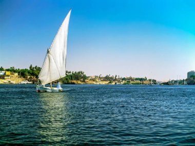 Felucca Nil Nehri, Mısır