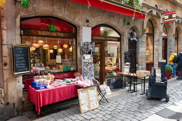 stock image LYON, FRANCE, NOVEMBER 6, 2022 : famous tea room in Lyon, France