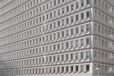 Lyon, Fransa 'daki ünlü binanın manzarası