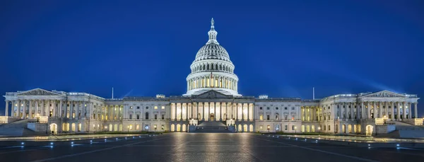 Capitol Vid Blå Timme Wachington Usa — Stockfoto