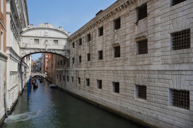 Ünlü Sighs Köprüsü Venedik, İtalya