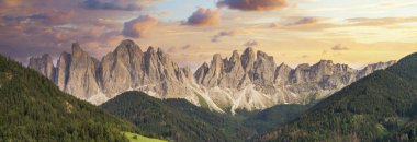 Famous Dolomites mountains, Italy, Europe clipart