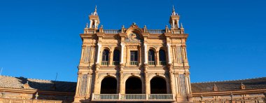 Plaza de Espana, Sevilla, İspanya