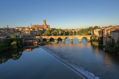 Fransa 'nın ünlü Albi köyü, Avrupa