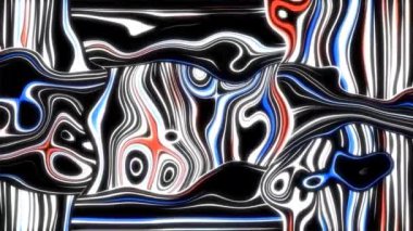 soyut sıvı renkli kalıp 22