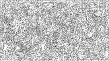 Türbülans sıvısı renkli desen soldan sağa hareket ediyor