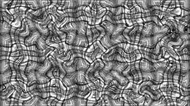 Türbülans sıvısı renkli desen soldan sağa hareket ediyor