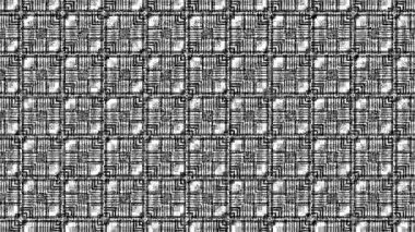 Türbülans sıvısı renkli desen soldan sağa hareket ediyor