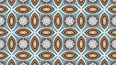 Türbülans sıvısı renkli desen soldan sağa hareket ediyor