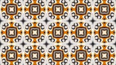 Türbülans sıvısı renkli desen soldan sağa hareket ediyor