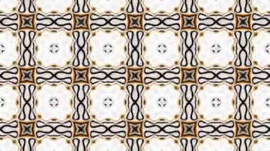 Türbülans sıvısı renkli desen soldan sağa hareket ediyor