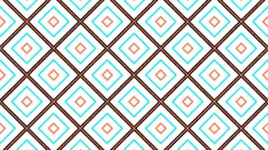 Türbülans sıvısı renkli desen soldan sağa hareket ediyor