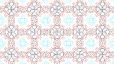 Türbülans sıvısı renkli desen soldan sağa hareket ediyor