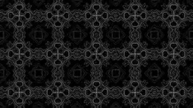 Türbülans sıvısı renkli desen soldan sağa hareket ediyor