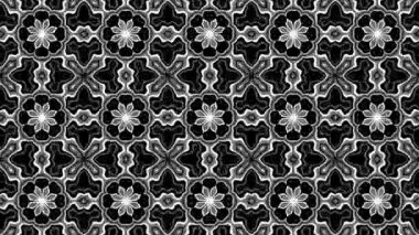 Türbülans sıvısı renkli desen soldan sağa hareket ediyor