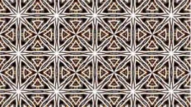 Türbülans sıvısı renkli desen soldan sağa hareket ediyor