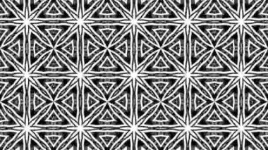 Türbülans sıvısı renkli desen soldan sağa hareket ediyor