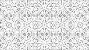 Türbülans sıvısı renkli desen soldan sağa hareket ediyor