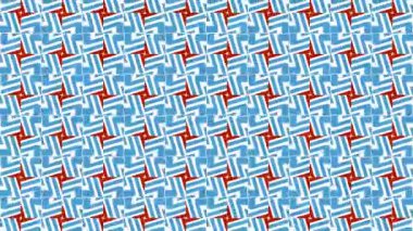 Türbülans sıvısı renkli desen soldan sağa hareket ediyor