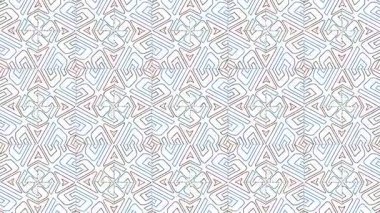 Türbülans sıvısı renkli desen soldan sağa hareket ediyor