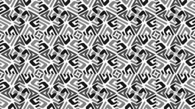 Türbülans sıvısı renkli desen soldan sağa hareket ediyor