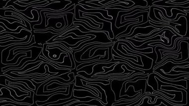 Türbülans sıvısı renkli desen soldan sağa hareket ediyor