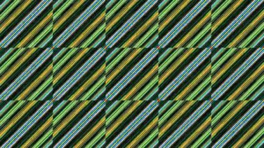 Türbülans sıvısı renkli desen soldan sağa hareket ediyor