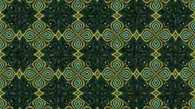 Türbülans sıvısı renkli desen soldan sağa hareket ediyor