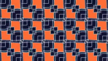 Türbülans sıvısı renkli desen soldan sağa hareket ediyor