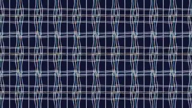 Türbülans sıvısı renkli desen soldan sağa hareket ediyor