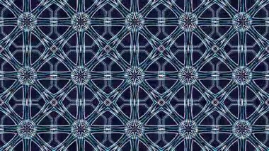 Türbülans sıvısı renkli desen soldan sağa hareket ediyor