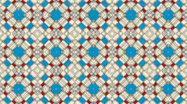 Türbülans sıvısı renkli desen soldan sağa hareket ediyor