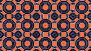 Türbülans sıvısı renkli desen soldan sağa hareket ediyor