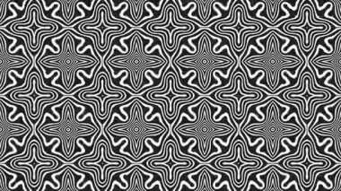 Türbülans sıvısı renkli desen soldan sağa hareket ediyor