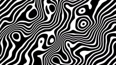 Türbülans sıvısı renkli desen soldan sağa hareket ediyor