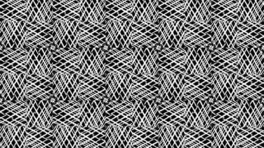 Türbülans sıvısı renkli desen soldan sağa hareket ediyor