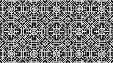 Türbülans sıvısı renkli desen soldan sağa hareket ediyor