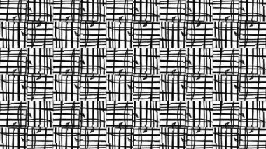 Türbülans sıvısı renkli desen soldan sağa hareket ediyor