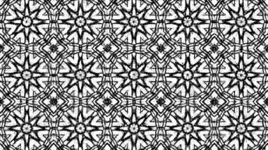 Türbülans sıvısı renkli desen soldan sağa hareket ediyor