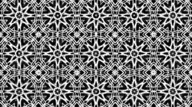 Türbülans sıvısı renkli desen soldan sağa hareket ediyor