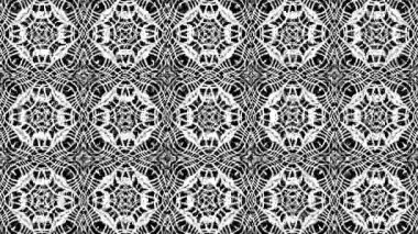 Türbülans sıvısı renkli desen soldan sağa hareket ediyor