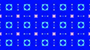 Türbülans sıvısı renkli desen soldan sağa hareket ediyor